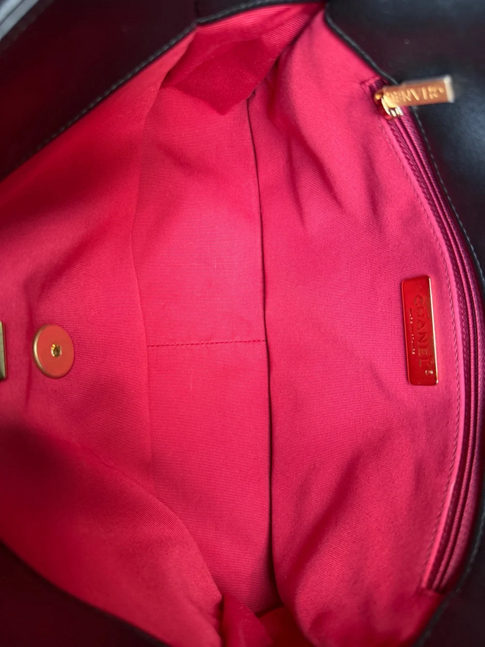 Chanel 19 Large Lambskin Flap Bag